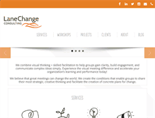 Tablet Screenshot of lanechangeconsulting.com